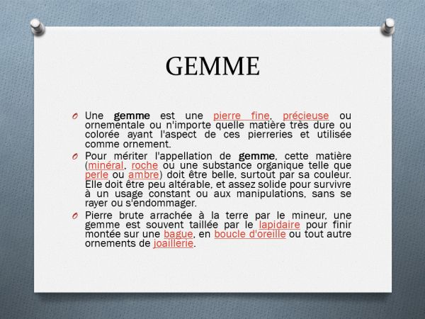 Gemme